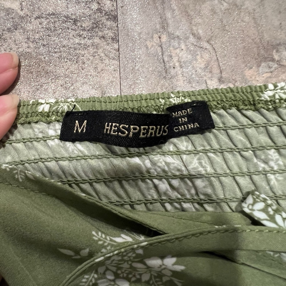 Hesperus Woman's Small Floral Ditsy Midi Dress Puff Sleeves Cottagecore Boho MED - Picture 4 of 9